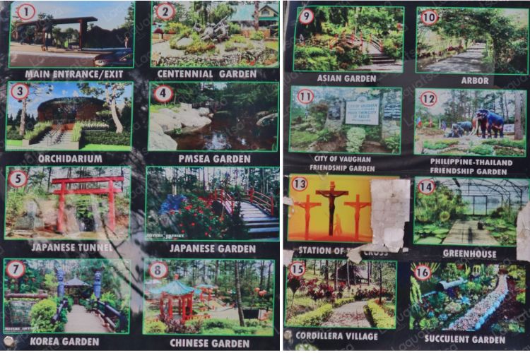 Botanical Garden Map